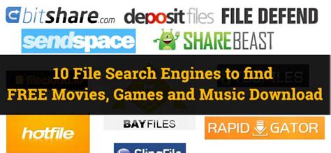 10 Search Engines To Find Files On Major File Hosting (Hotfile...